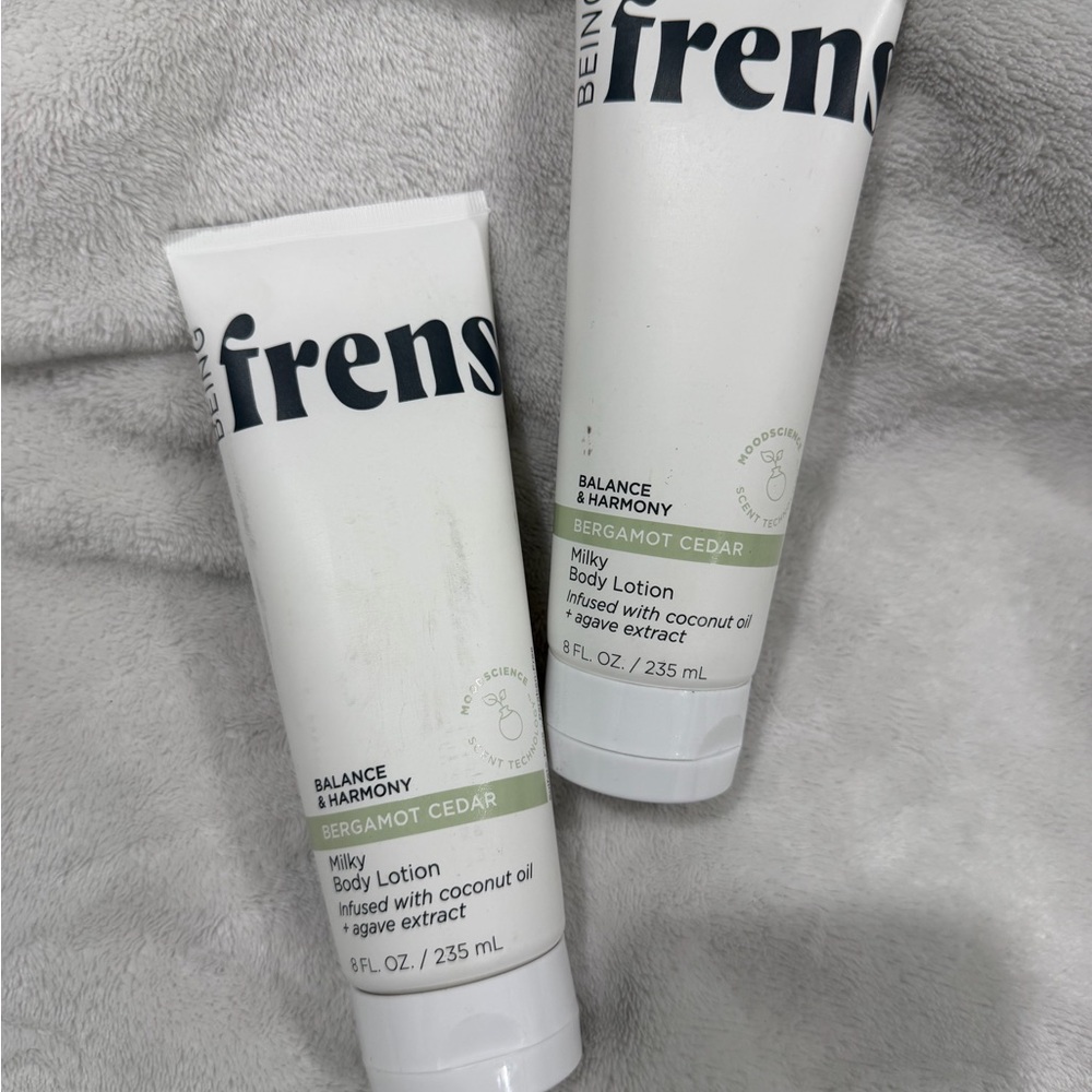 Being Frenshe Balance & Harmony Milky Body Lotion, Bergamot Cedar (2 PACK)
